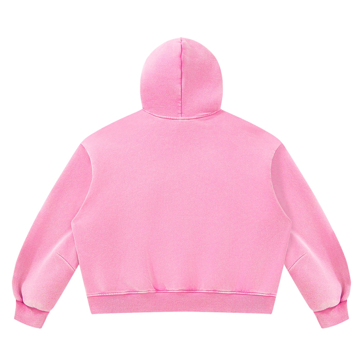 Unisex Vintage Wash Boxy Fleece Hoodie - Image 6
