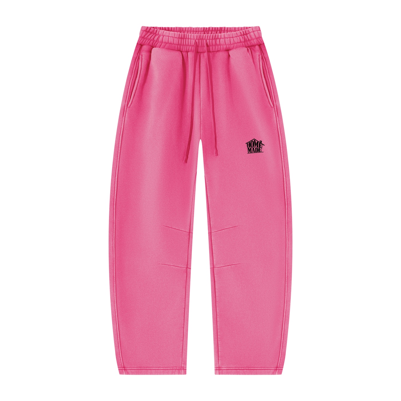 Unisex Vintage Wash Barrel Leg Fleece Sweatpants - Image 9