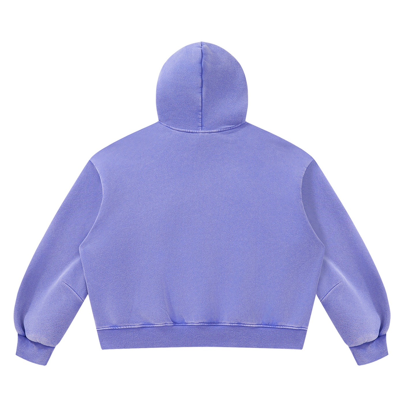 Unisex Vintage Wash Boxy Fleece Hoodie - Image 12