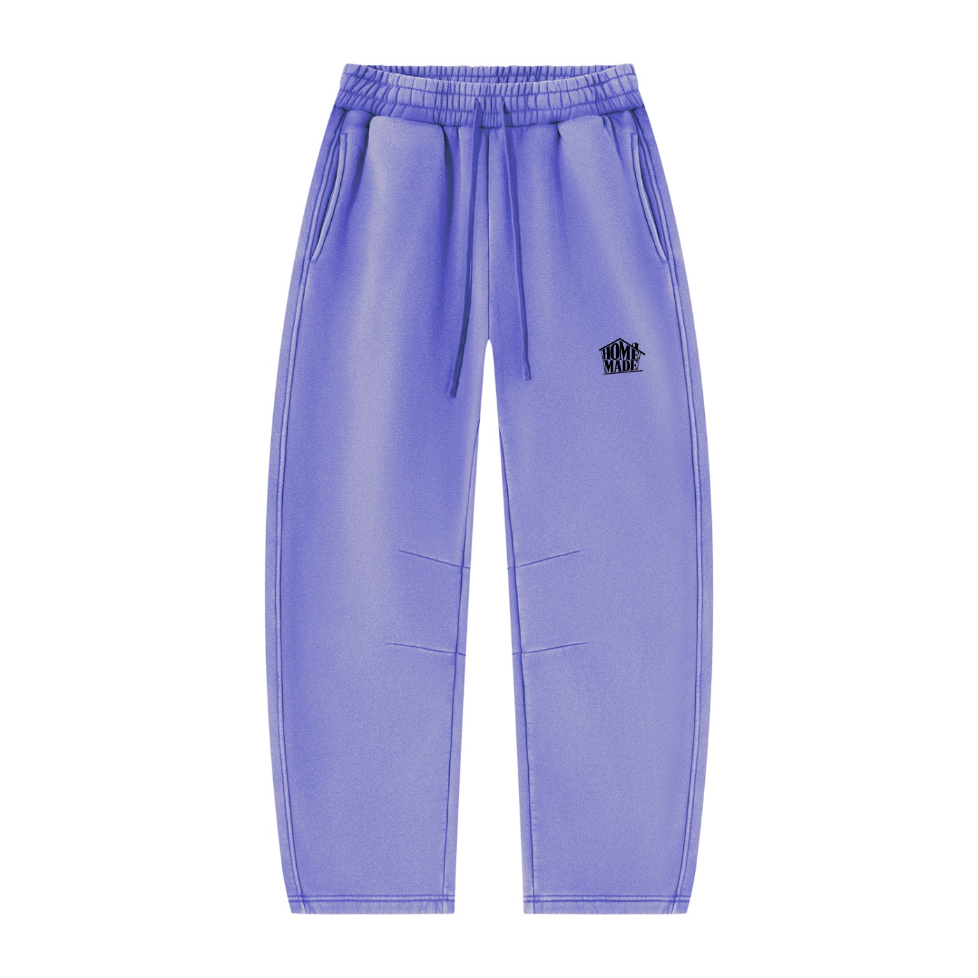 Unisex Vintage Wash Barrel Leg Fleece Sweatpants - Image 5