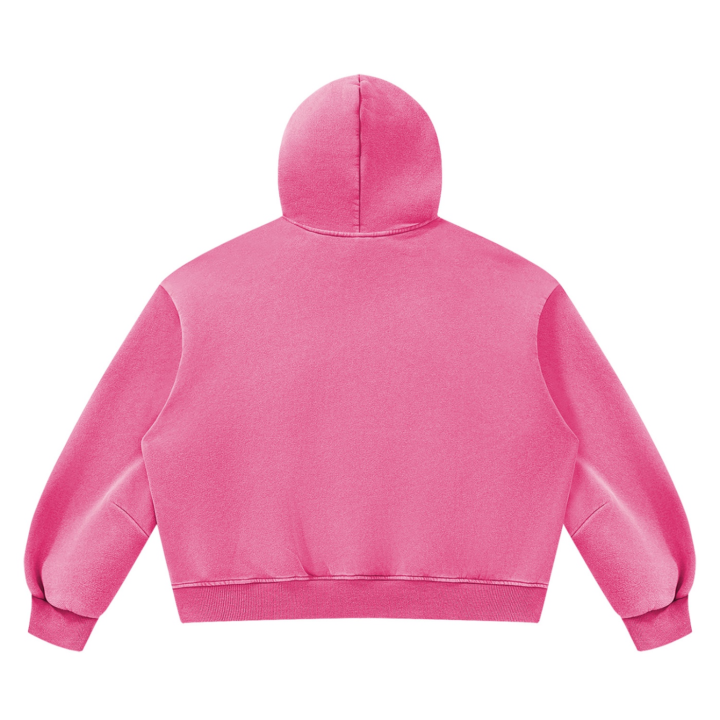 Unisex Vintage Wash Boxy Fleece Hoodie - Image 10